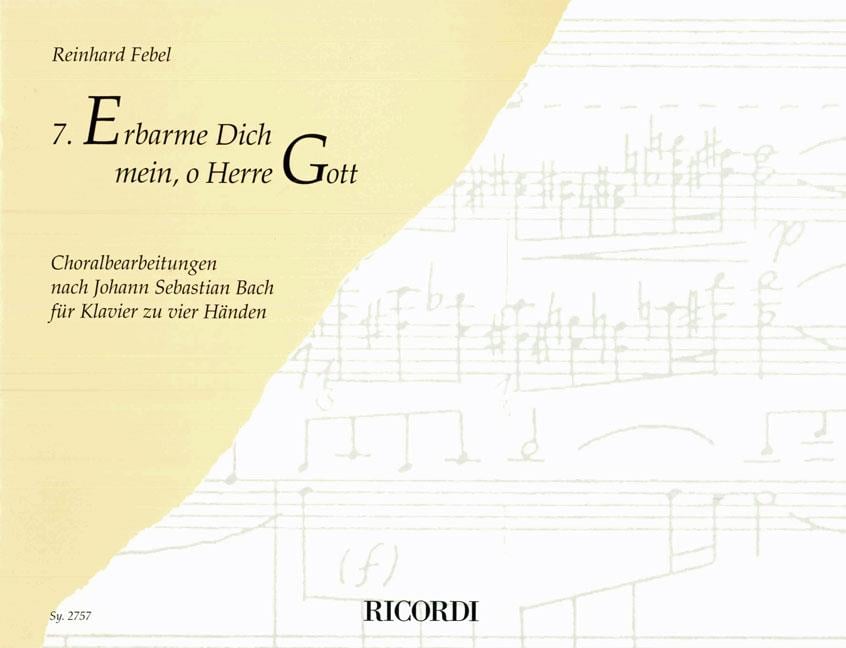 Erbarme Dich mein, o Herre Gott
